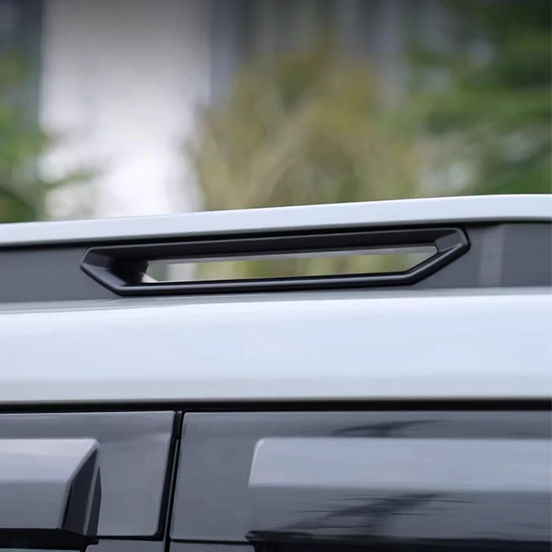 Waterproof Anti Scratch Black Roof Rack Side Cover Sticker Exterior Modification Parts for Jetour Traveler Shanhai T2