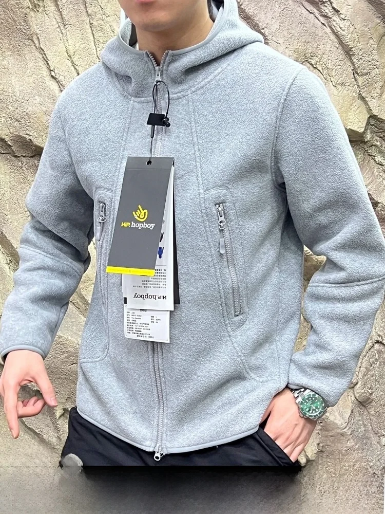 

Утепленная флисовая куртка с капюшоном для пар, ветрозащитная, двусторонняя, из пушистого полиэстера, повседневная, с длинными рукавами, на молнии