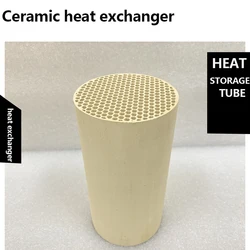 1PCS 80*150mm  Ceramic Heat Exchanger Core Honeycomb Ceramic Heat Storage Core High-quality Heat Exchangers