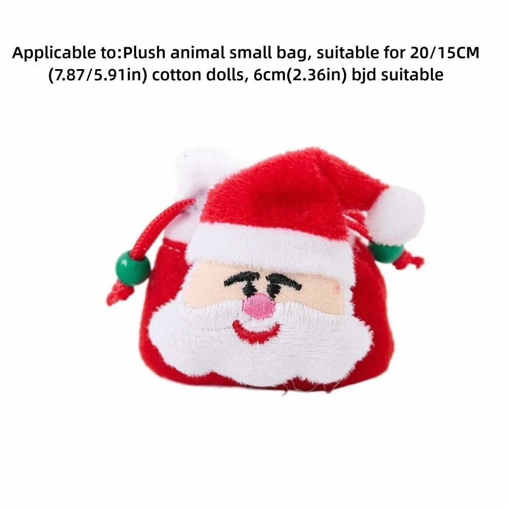 Sac à dos fait à la main Style père noël, plusieurs Styles, sac à dos de noël, design de bricolage, sac à bandoulière portable de Style Animal
