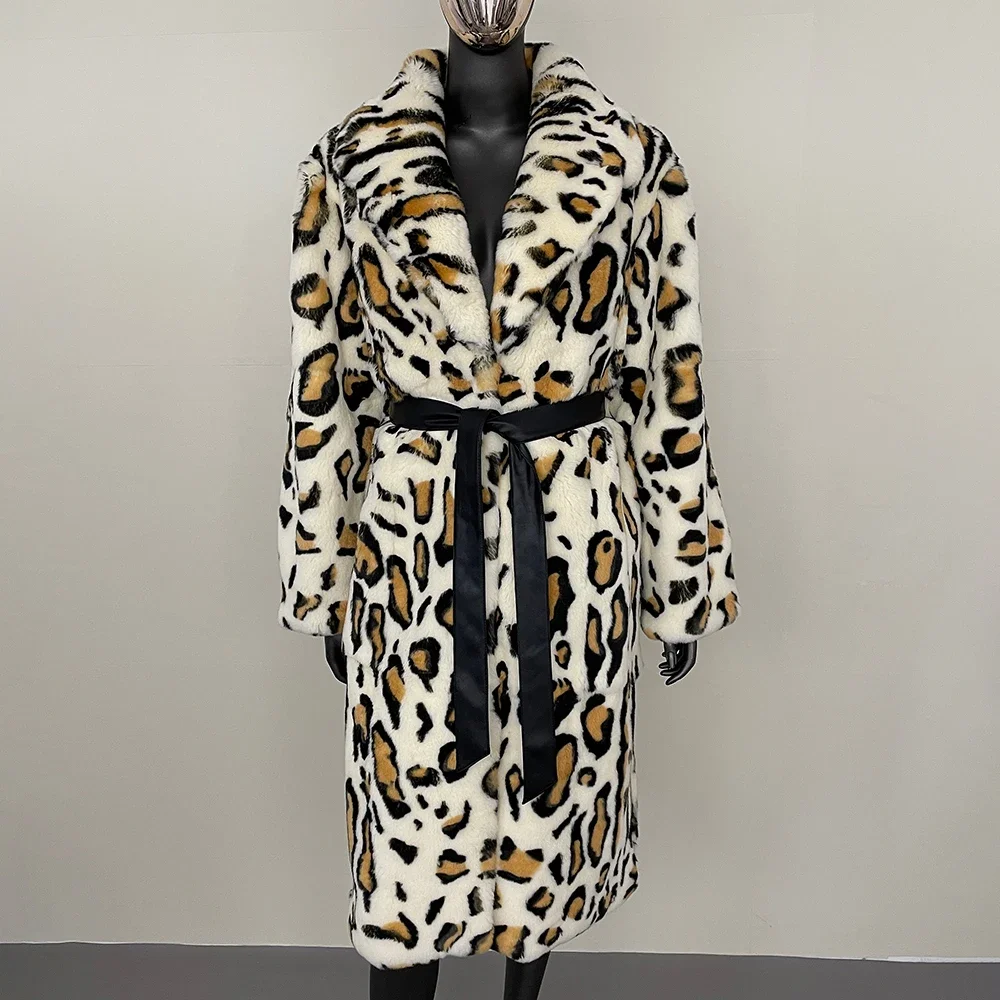 2024 Autumn Winter New Extended Whole Leather Imported Rex Rabbit Fur All-in-One Jacket Women's Fashionable Warm Fur Coat Jacket