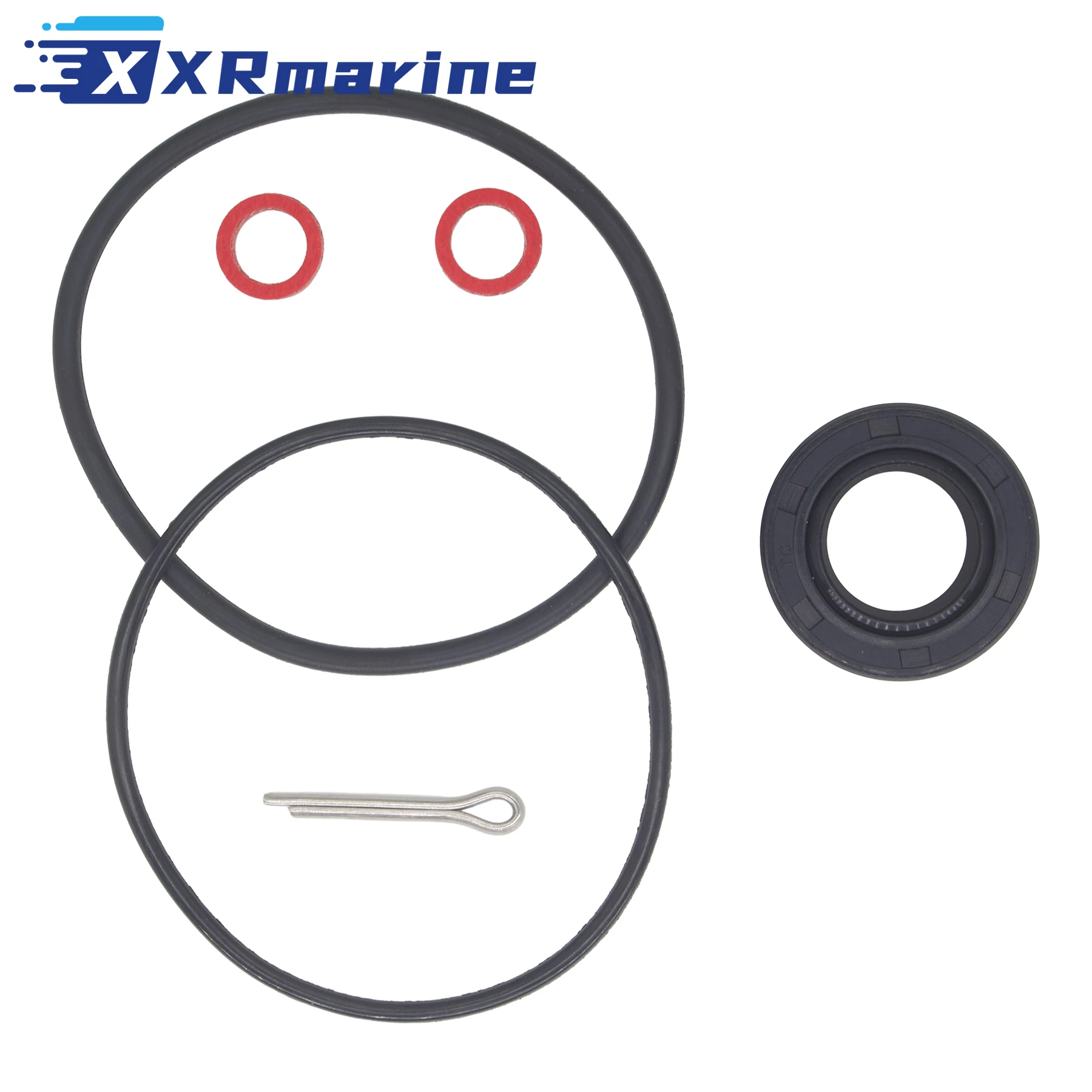 Lower Unit Seal Kit with Prop Shaft Oil Seal O-Ring Gasket for Tohatsu Outboard Engine 346650130 3C7014030 9515030322 332600061