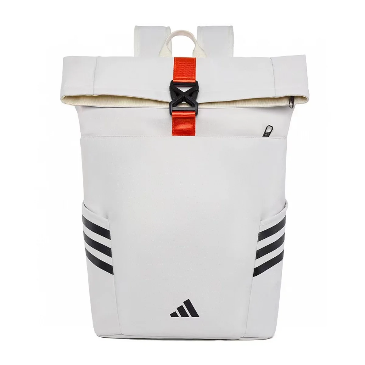

Adidas Shoulder Bag Unisex Flip Cover Button Side Pocket Multi-layer Trendy Fashionable Commuting Waterproof Durable Backpack