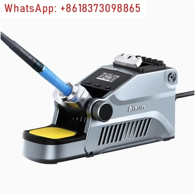 T380 Portable Soldering Station Suport T210 Handle Tip Fast Welding Rework Station PCB Chips Soldering Replace Repair