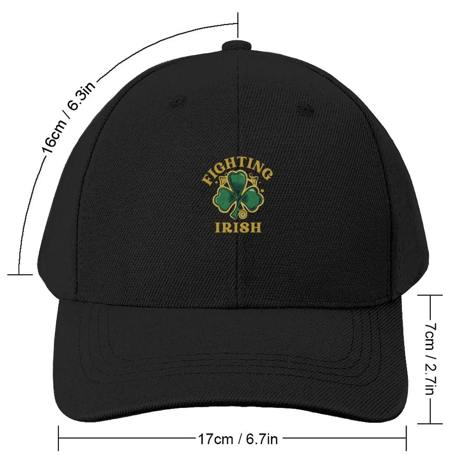 Fighting Irish Baseball Cap beach hat Rave Beach Women's Golf Wear Men's