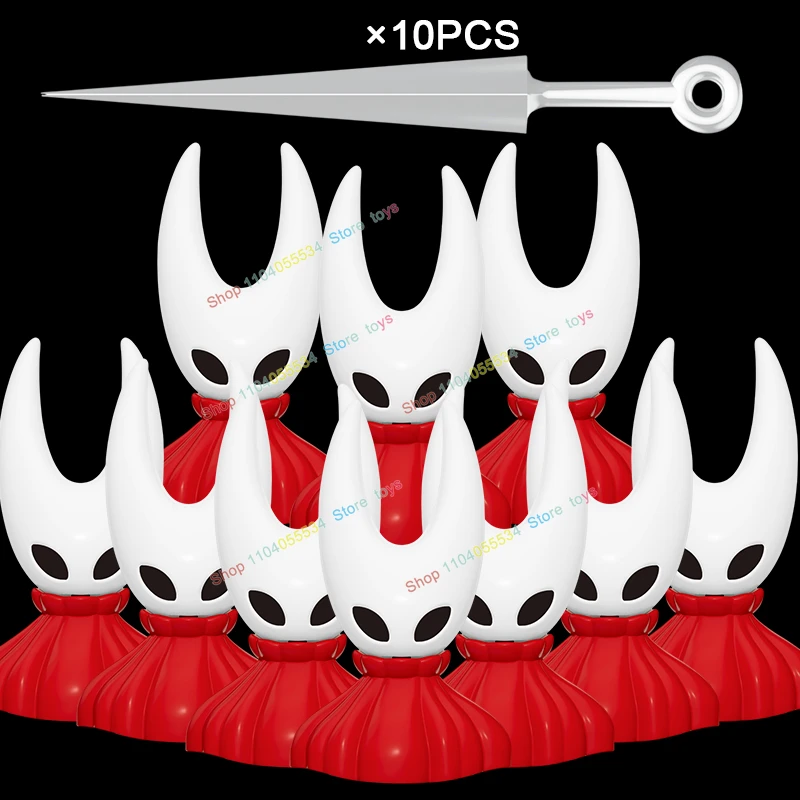 

Совместимые MOC строительные блоки для третьей вечеринки, экшн-фигурки, креативные кирпичи, красная накидка, рыцари, аксессуары для ногтей, куклы, игрушки, подарок RT067