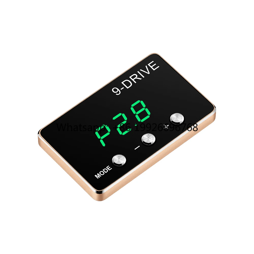 Throttle Response Controller, 9 Drive Throttle Controller, Smart Auto Electronic Racing Pedal Accelerator for Most Cars