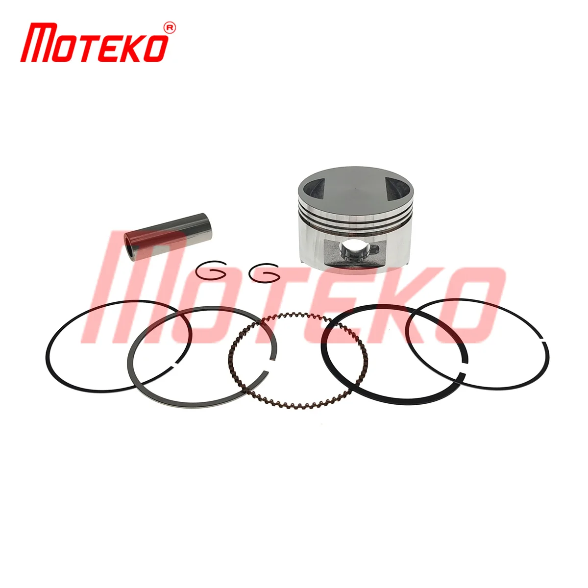 BX1405409 GY6 150CC 57.4MM BORE 15MM PIN PISTON KIT 4T 150CC 157QMJ SCOOTER ENGINE PARTS FOR CHINESE SCOOTERS ATV QUAD