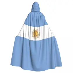 Argentina Flag Unisex Witch Party reversibile con cappuccio Adult Vampires Cape Cloak