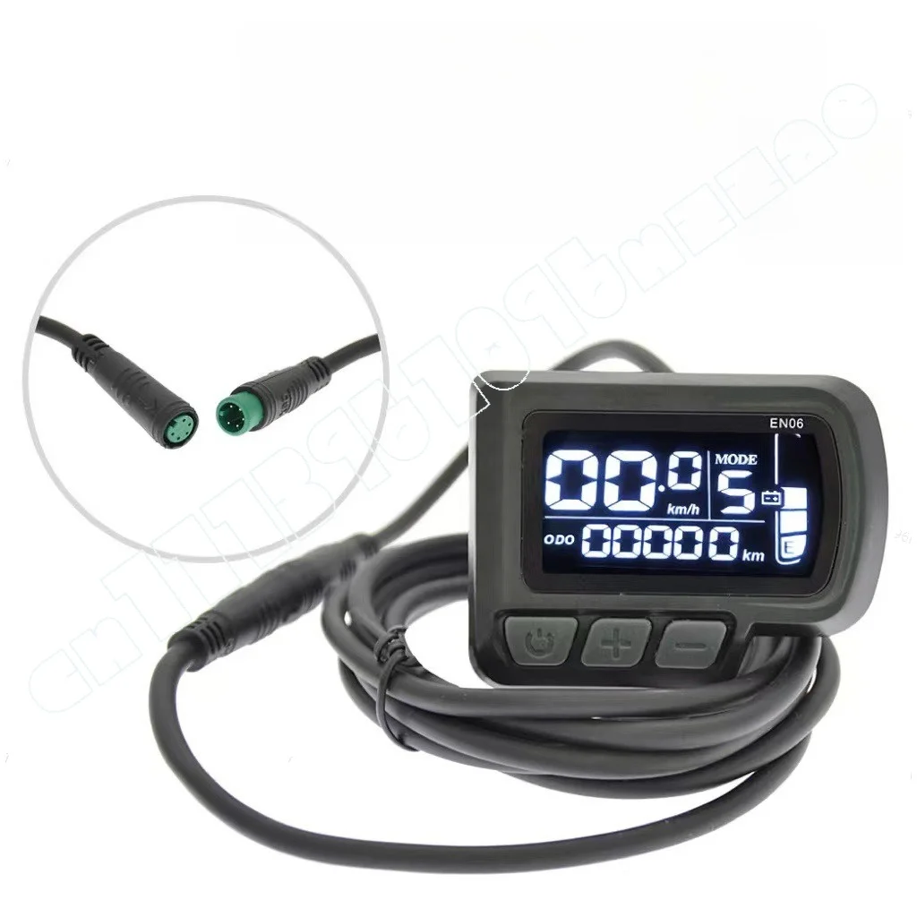 Electric Bicycle Mountain Bike Scooter Accessories EN06 Intelligent LCD Meter Waterproof Cable