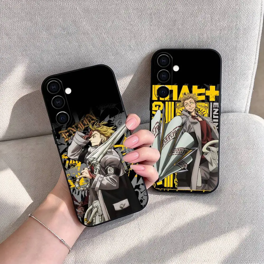 Enjin Rudo Surebrec gift Phone Case For Samsung Galaxy A73,A72,A71,A70,A53,A52,A51,Soft Silicone Black Cover