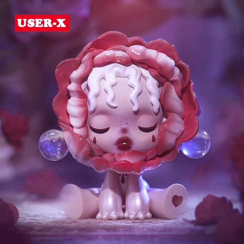 USER-X Skullpanda Oude Kasteel Serie Bevestiging Verzamelbare Schattige Skullpanda Blind Box Kawaii Speelgoed Figuren Pop Cadeau