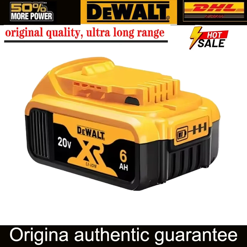 Power original DEWALT 5AH 6AH 9AH DCB609 12V 20V 60V lithium-ion battery For Dewalt DCB204 DCB205 DCB206 DCB609 DCB184 DCB200