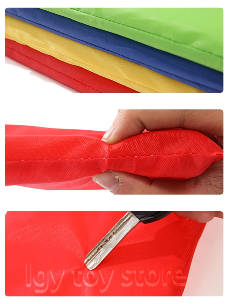 Kindergarten Cloth Magic Train Outdoor Children Crawling and Jumping Outdoor Game Props Sensor Integration Training Equipment