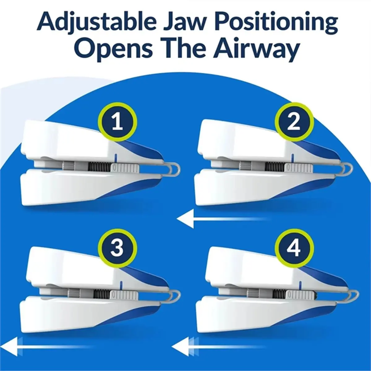 [NEW] 2pcs Adjustable Anti Snoring Mouth Guard Braces for Sleeping, Anti-Snoring Devices Mouthpiece to Improve Sleep Quality