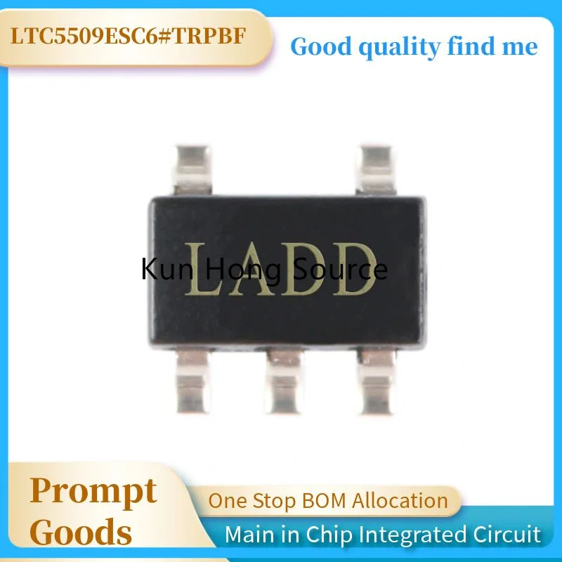 1pcs orginal new LTC5509ESC6#TRPBF silkscreen LADD SC70-6 switching regulator chip