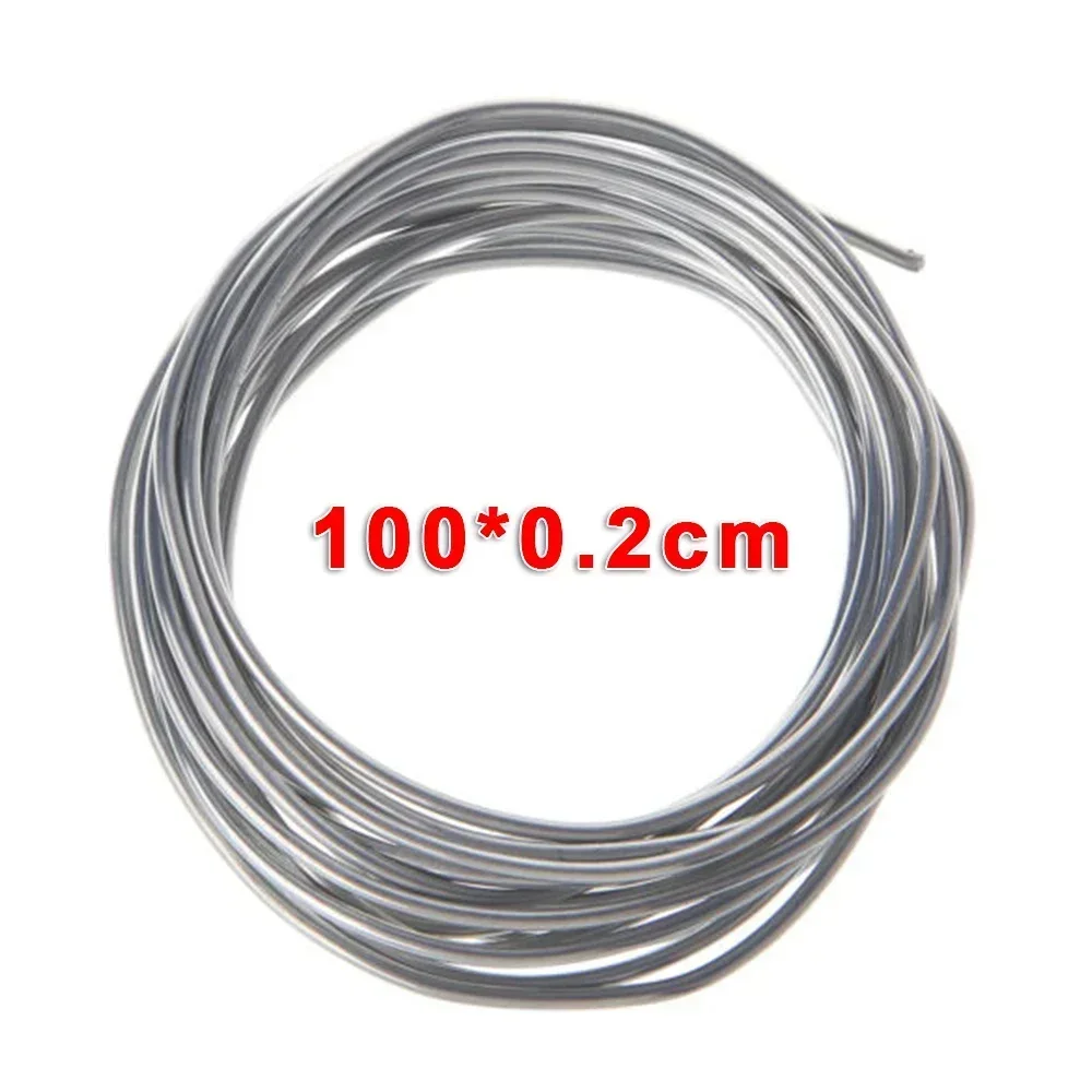 Tool Welding Rod 100cm*2mm Aluminum Cored wire​ For Radiator Gray Low melting point Repair Soldering Accessory