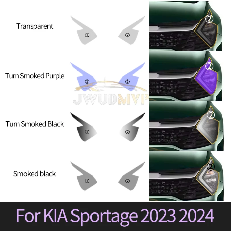 

PPF TPU Smart Photochromic Headlight Protection Film Self-healing Anti-scratch Rearview Film for For KIA Sportage 2023 2024