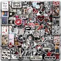 10/50/100pcs Downtown Y2K Girls Aesthetics Cartoon Graffiti Stickers Phone Guitar Laptop Suitcase Waterproof Sticker Kids Toy