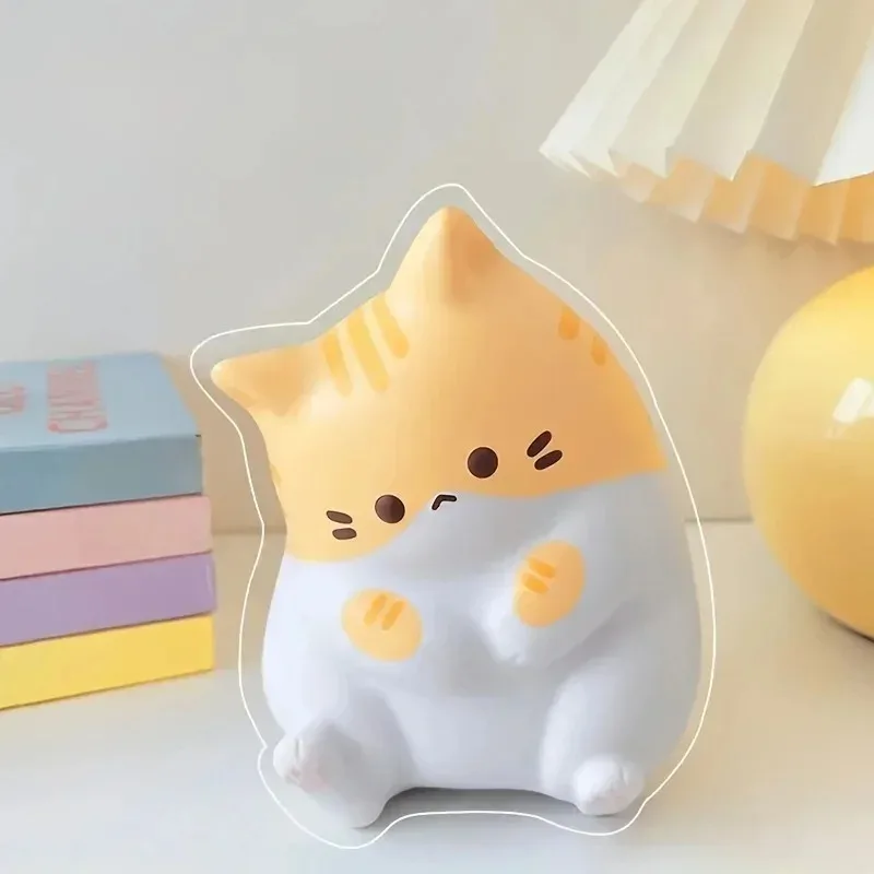 Neue Katze Stress Relief Squishy Spielzeug PU Langsam Rising Squeeze Antistress Ball Cartoon Tisch Ornamente Squishy Stress Reliever Spielzeug