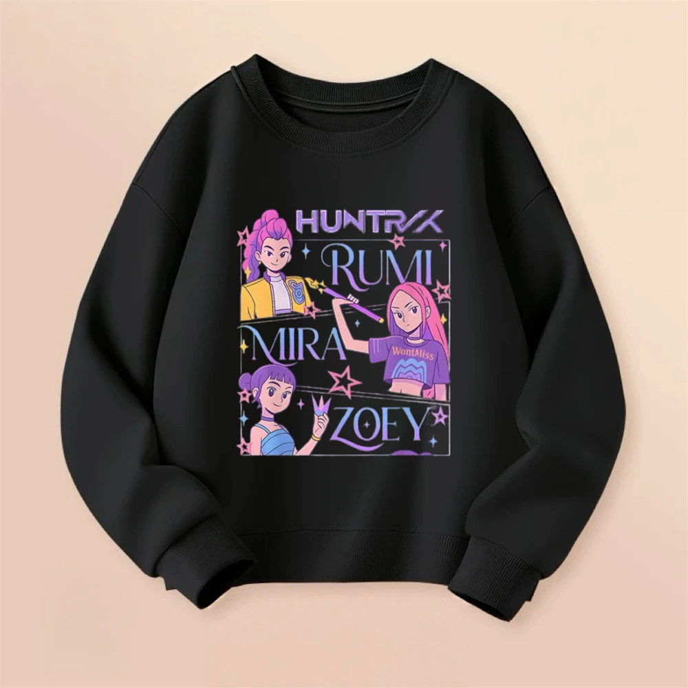 بلوزات مطبوعة أزياء عارضة الملابس نمط جديد الأطفال الكرتون هوديي طفل بنين بنات شيطان الصيادين قمم لباس خارجي