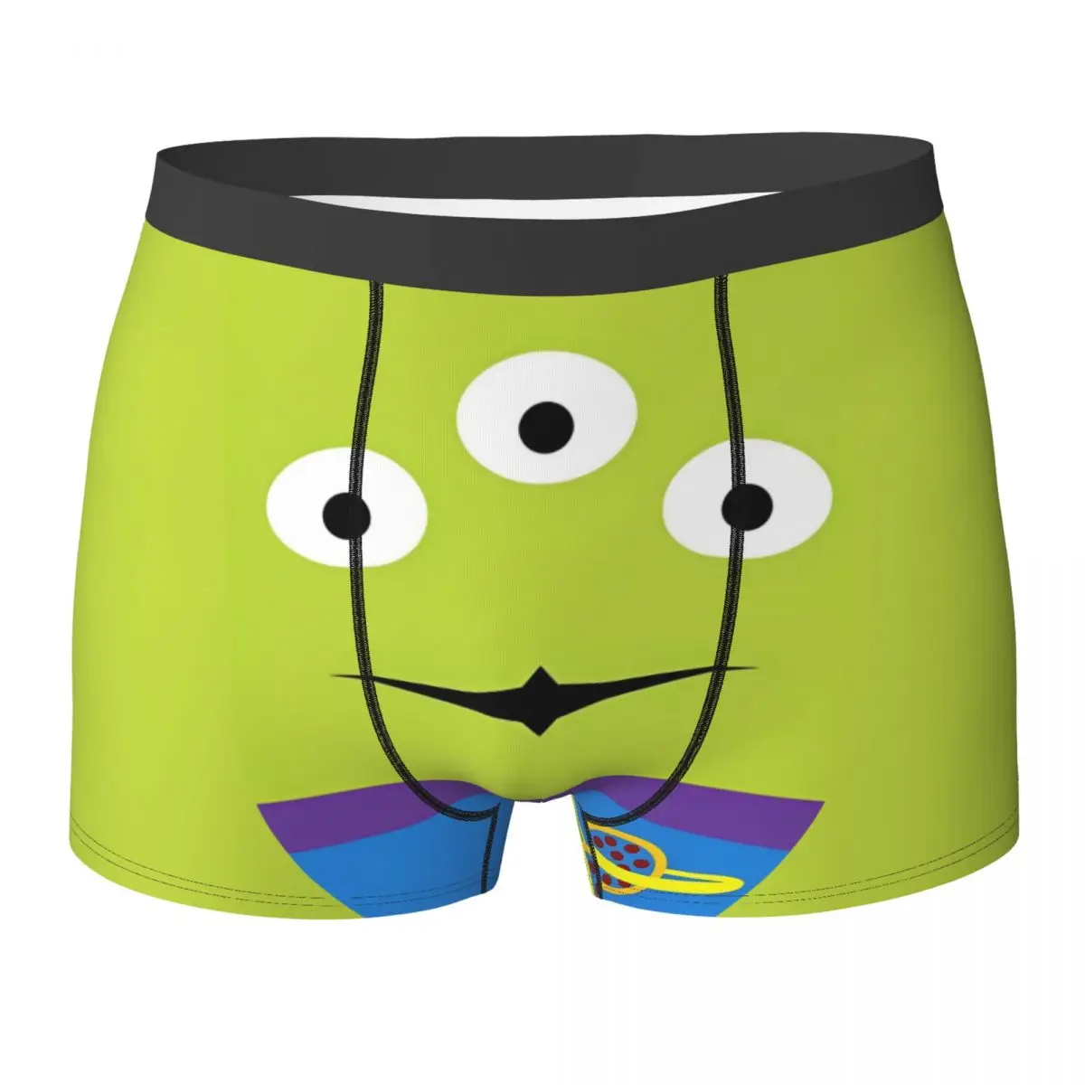 

Toy Story Green Alien Underwear Toy Story Cartoon Customs Trunk Quality Man Underpants Elastic Boxer Brief Birthday Present