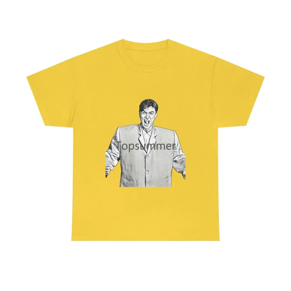 

David Byrne Big Suit Talking Heads Art Graphic Print Unisex Heavy Cotton T-Shirt