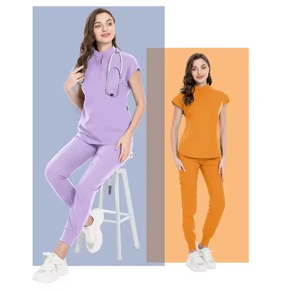 

Wholesale Operating Room Medical Uniform Scrubs Hospital Working Scrubs Set Medical Supplies Nurse Dental Surgery Suit Workwear