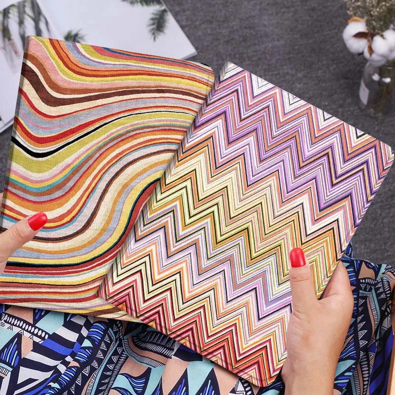 

Красочный чехол для планшета с узором в виде шевронов для Lenovo Xiaoxin Legion Pad Tab Pro GT Y700 Gen4 2 11 P11 M10 K10 3rd Plus Gen