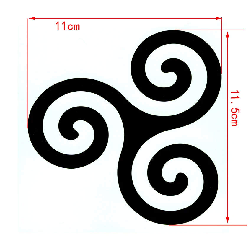2 Styles Symbol Celtics Waterproof Temporary Tattoo Sticker  Fake Tattoo Tatuagem Tatoo Sleeves Henna Tattoo Sticker