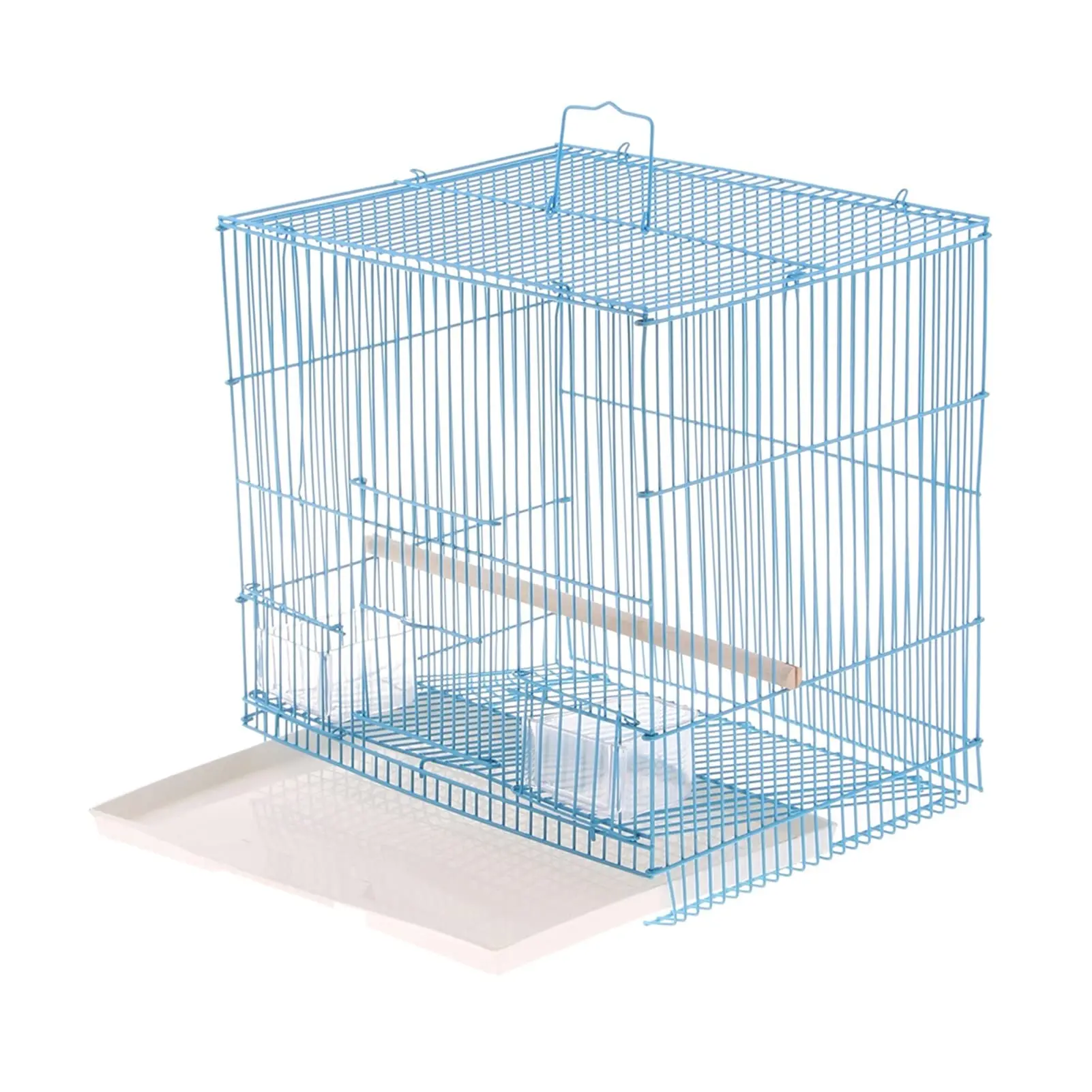 Flight Cage Metal Birdcage Bird Cage Nest Hamster Breeding Nest Box, Easy to Clean Bird Cage