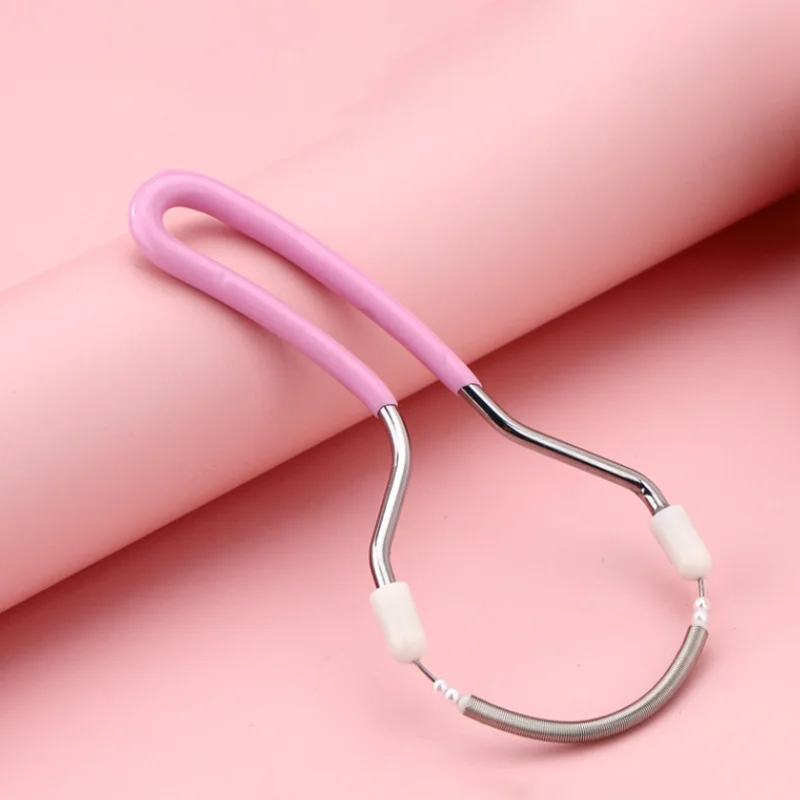 Women Face Hair Remover Spring Stainless Steel Epilator High Quality Facial Hair Removal Tool for Chin Cheek Upper Lip Mustache