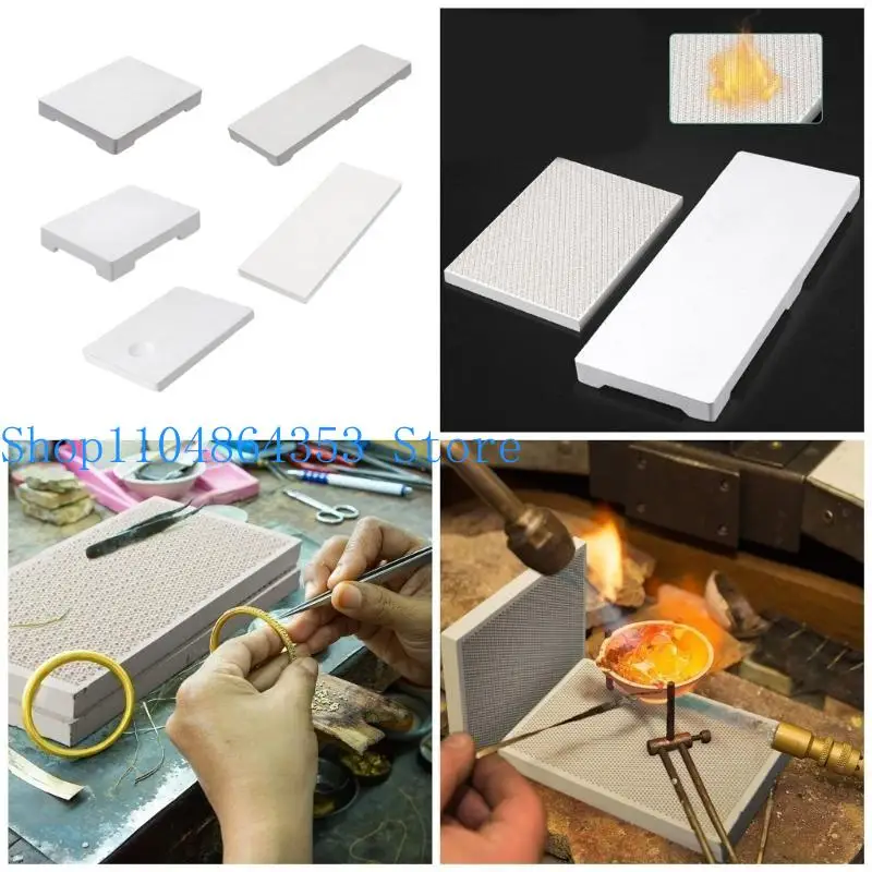 

652F сотовая паяльная доска, кварцевый сварочный блок, ремонтный коврик для ювелирного инструмента