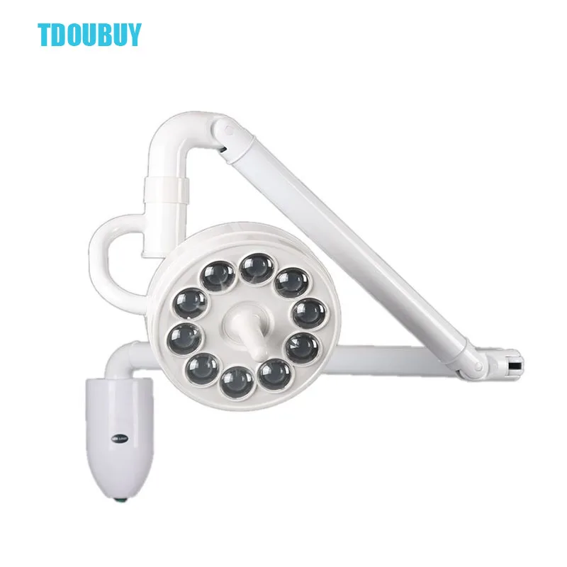 TDOUBUY 30W Hochey Medical Wall Mounted Dental LED Surgical Medical Exam Light Shadowless Lamp