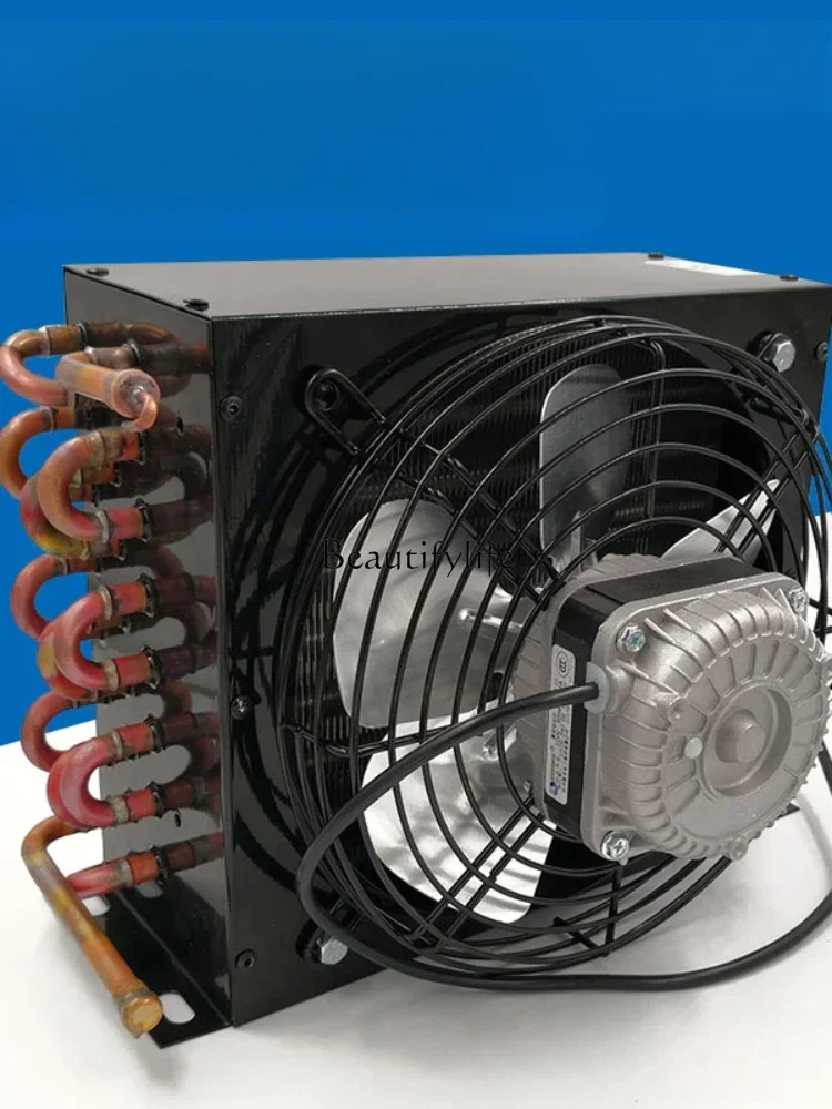 Condenser with Fan Refrigerator Air-Cooled Aluminum Copper Tube Radiator Fin