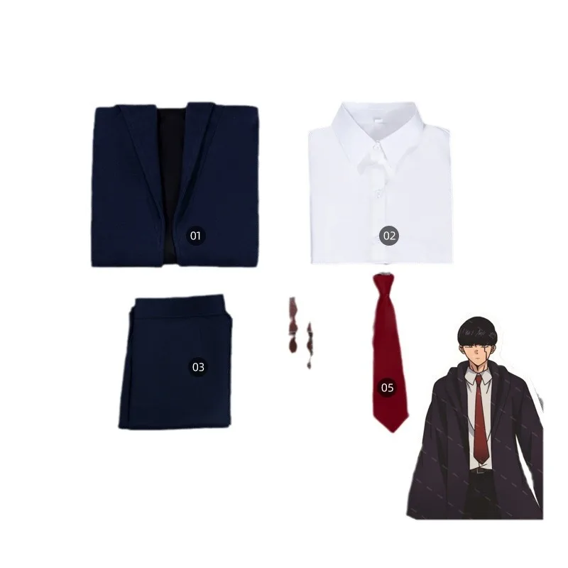 Anime Magic MASHLE Lemon Irvine Cosplay Costume Halloween Carnival Cosplay MASHLE Customized Clothes