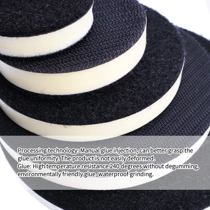 

2-6 Inch PU Foam Sponge Cushion Interface Backing Pad 1 Pcs Hook and Loop Medium Density Sanding Pads for Orbital Sander