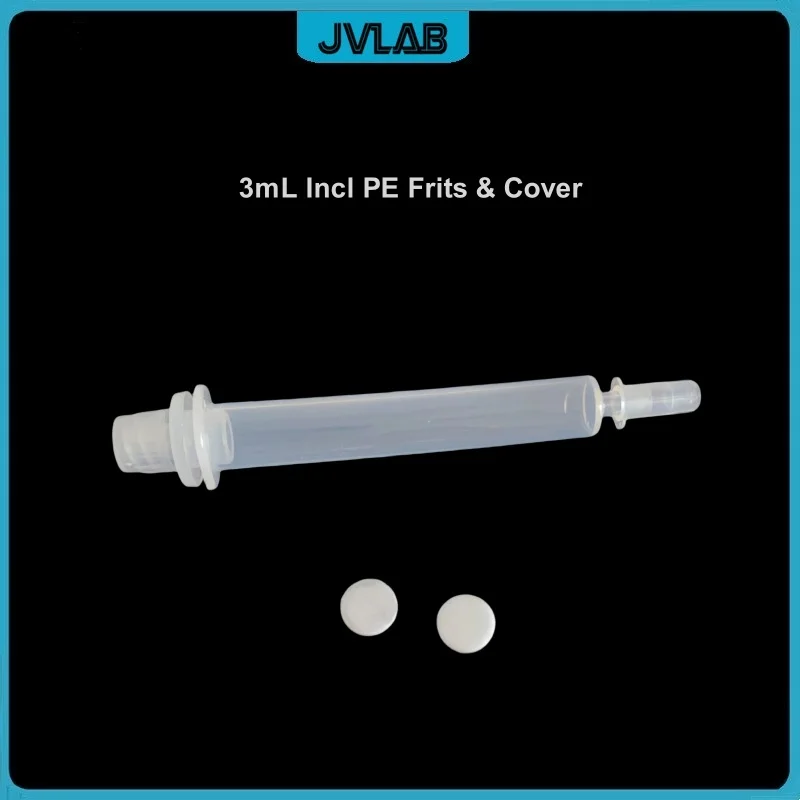 Tandem Empty Ion Column Incl Empty IC Column 1cc & PE Frits Samples Pretreatment SPE Cartridge 1mL For Solid-Phase Extraction