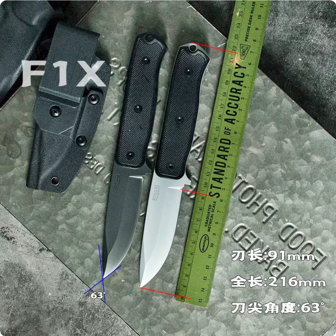 PSRK F1X knife DT-DC53 or ASP2053 blade G10 handle fixed blade knife outdoor camping tool survival utility EDC tool
