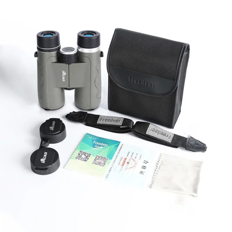 

IRUKO 8x42 Professional Binoculars for Adults BAK4 Prism FMC Lens High Power Telescope Waterproof Optics for Bird Watching