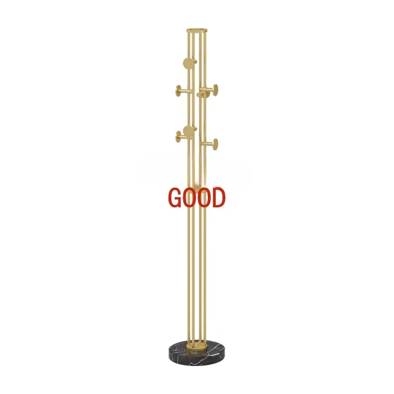 Modern Light Luxury Household Coat Rack Simple Marble Floor Clothes Rack Bedroom Corner Shelf household items