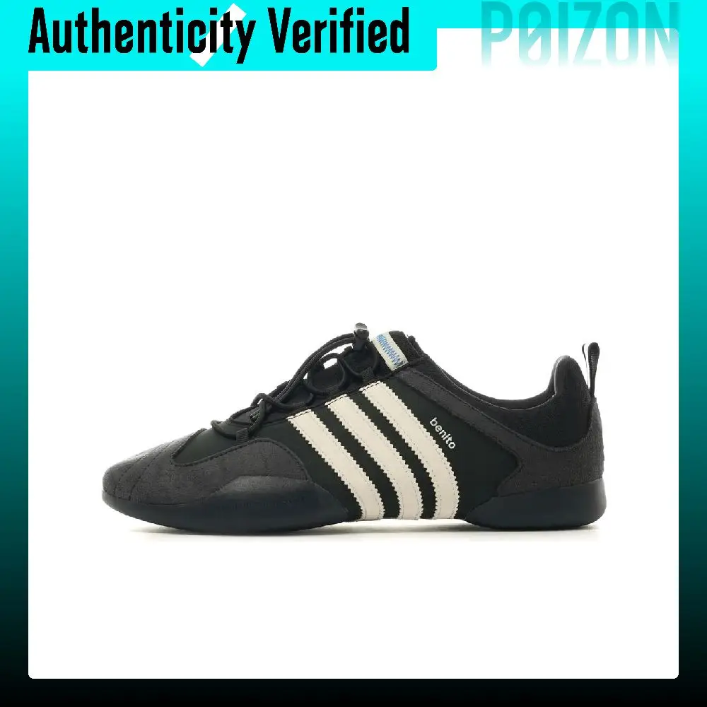 Adidas Originals x Bad Bunny Ballerina, Zapatillas Casuales de Caña Baja Unisex, Negro Blanco JQ9231