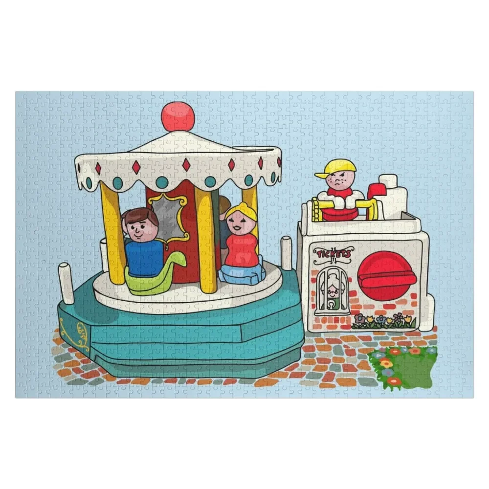 

Little People Merry-Go-Round Jigsaw Puzzle Custom Gifts Works Of Art Diorama Accessories Puzzle