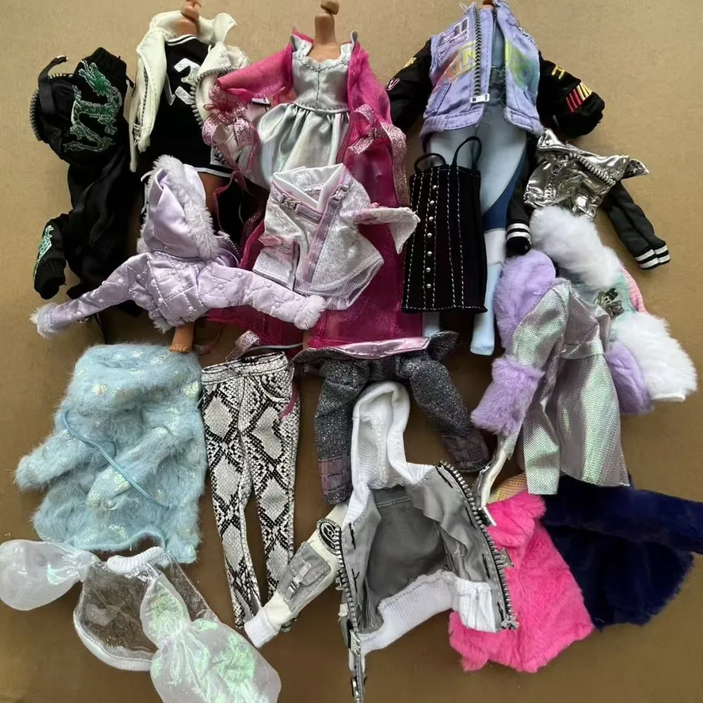 1/6 Scale Big Fashion Sister Rainbow Doll Diver DIY Costume Accessory Set Female Doll Clothes Dresses Coats Pants