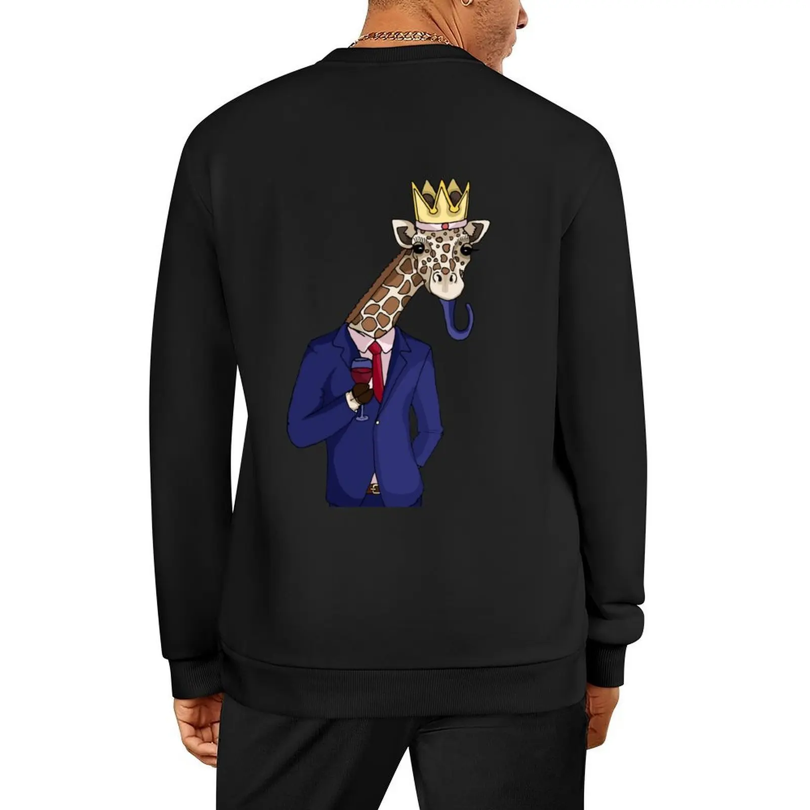 

Classy Giraffe Pullover korean autumn clothes aesthetic clothing men's sweat-shirt autumn jacket men new hoodies and sweatshirts