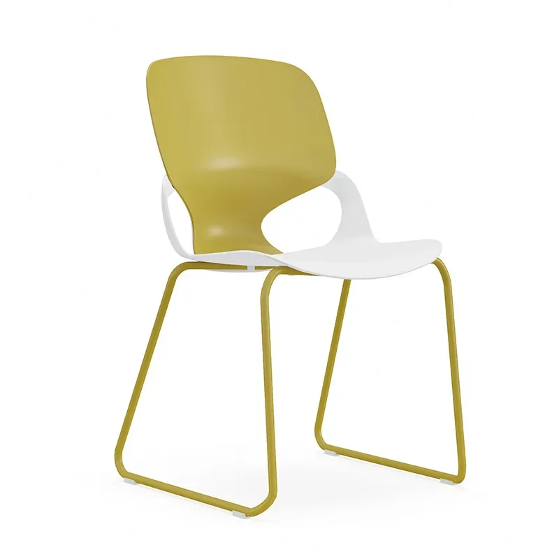 

Staff Office Chair Stackable Negotiation Reception Chair Modern Home Dining Chair