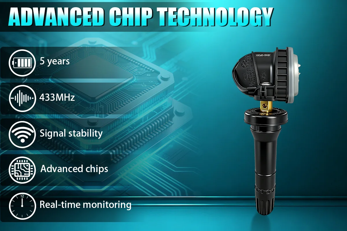 Reifendrucküberwachungssystem-Sensor-Ersatz für KIA Niro Hyundai Genesis 433MHZ ersetzt 52940CG100 52940-CG100 – Detail 3