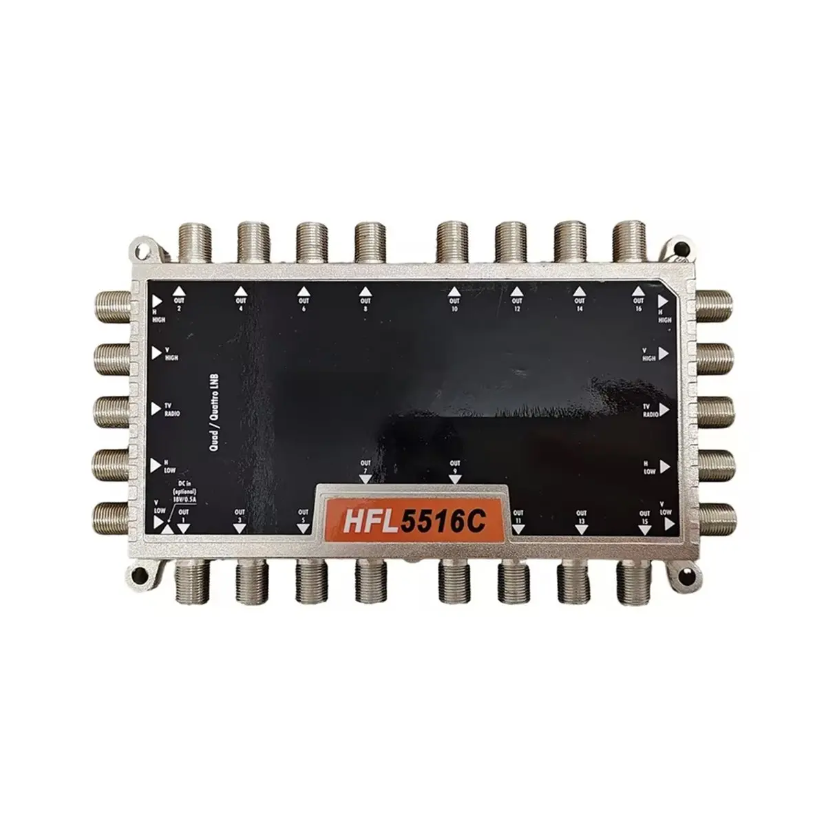 Promotion 5x5x16 Satellite Multi Switch 5 in 16 Out Switch, Diseqc 22k Multi-Terminal DVB-S2 Signal Splitter