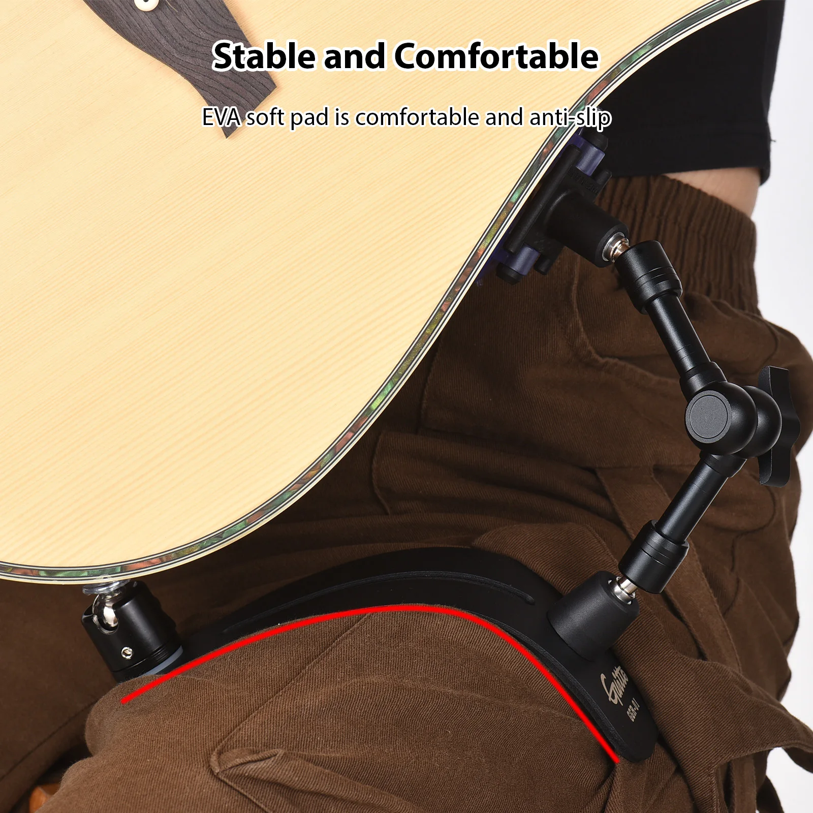 Guitar Support Rest Leg Bracke - Musical Instrument Guitar recension och pris