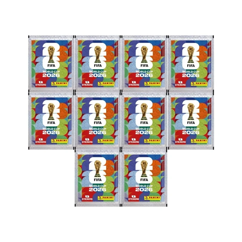 2026 FIFA World Cup Panini Original Stickers International Version,  Collection Blind Boxes Football Fan Souvenir Present Gift view 6